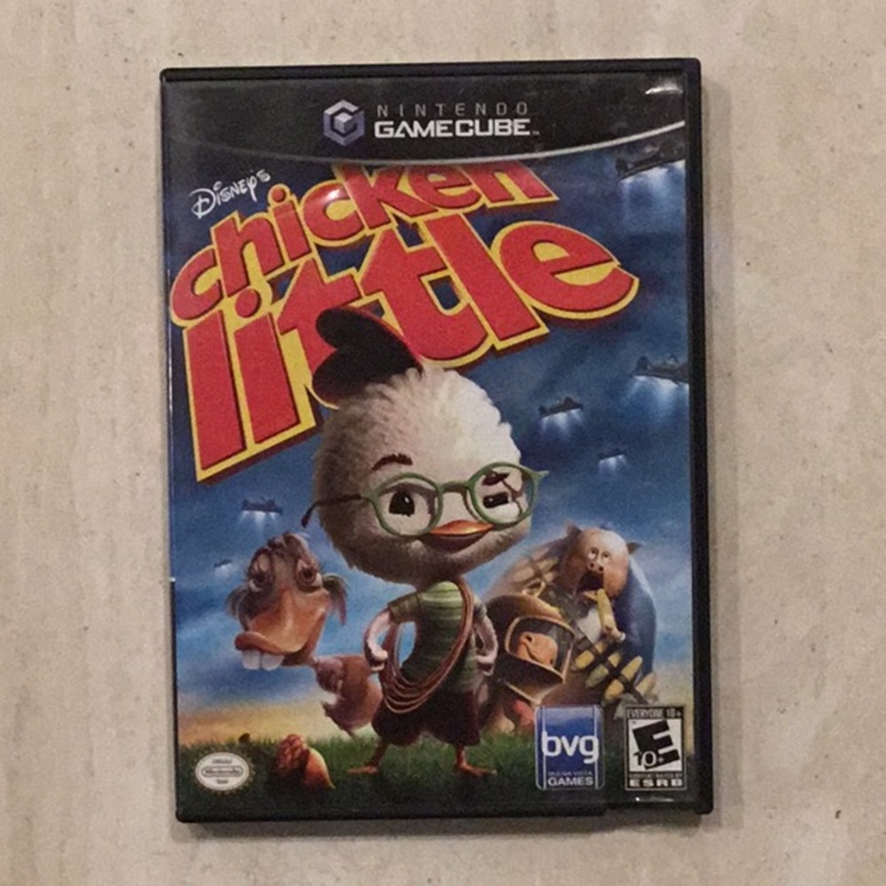 Disney’s Chicken Little Nintendo GameCube Game CIB Tested Working